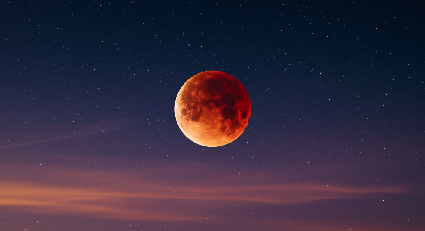 Niat Solat Gerhana Bulan Rumi