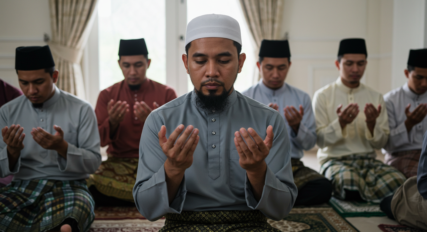 Niat Solat Berjemaah Rumi